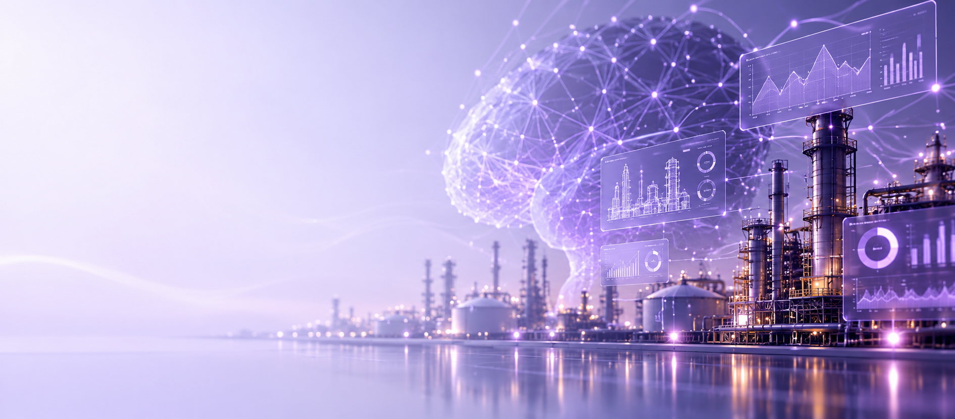 Artificial intelligence and industrial data analytics visualisation